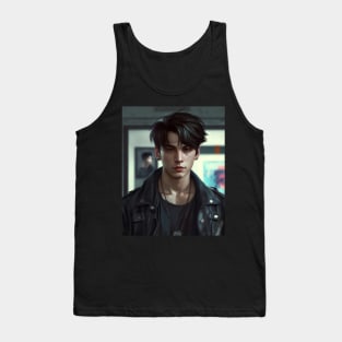 Handsome and cute Guy Tank Top